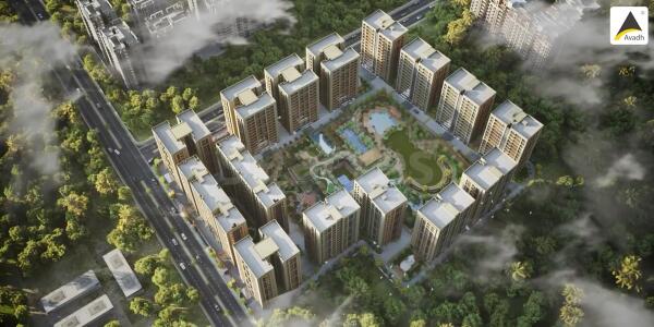 Avadh Habitat Aerial View