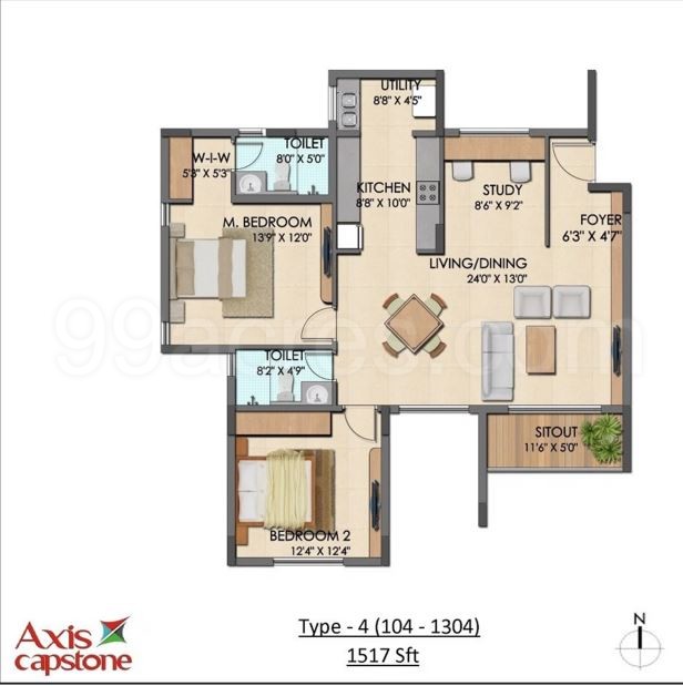 Capstone Life Axis Aspira Floor Plan Navodaya Nagar Bangalore South