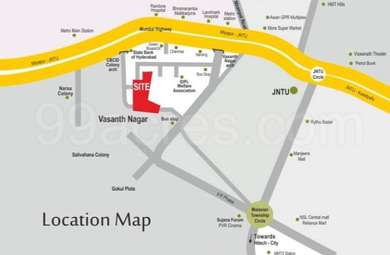 Bhandari Raghavulu and Axon Housing Solutions Bhandari Meadowland Map ...