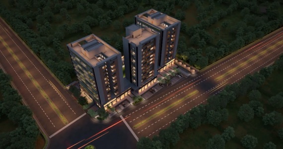 B Desai Anand Sapphire Aerial View