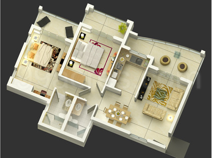 B And F Realty B And F Kensington Square Floor Plan Siolim