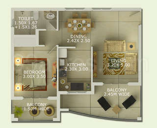 B And F Realty B And F Kensington Square Floor Plan Siolim