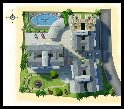 B And F Realty B And F Kensington Square Floor Plan Siolim