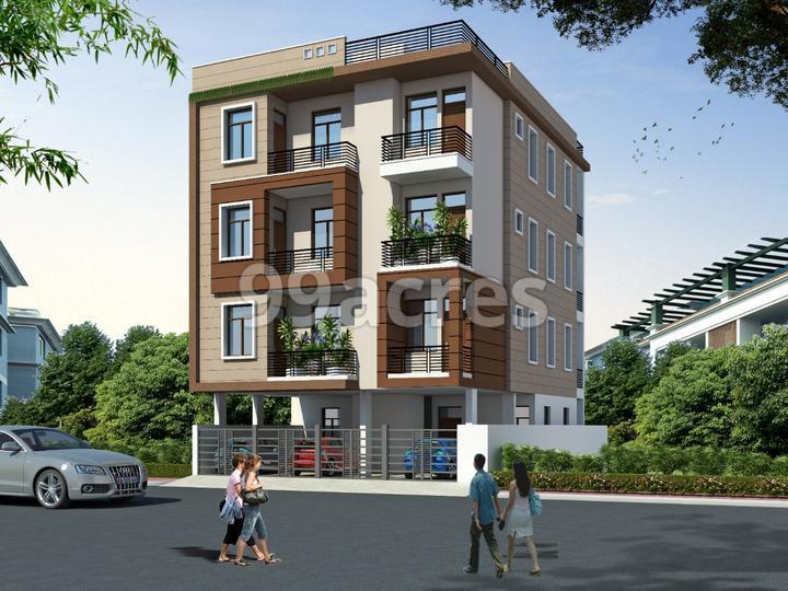 Balaji Residency Gandhi Path Elevation