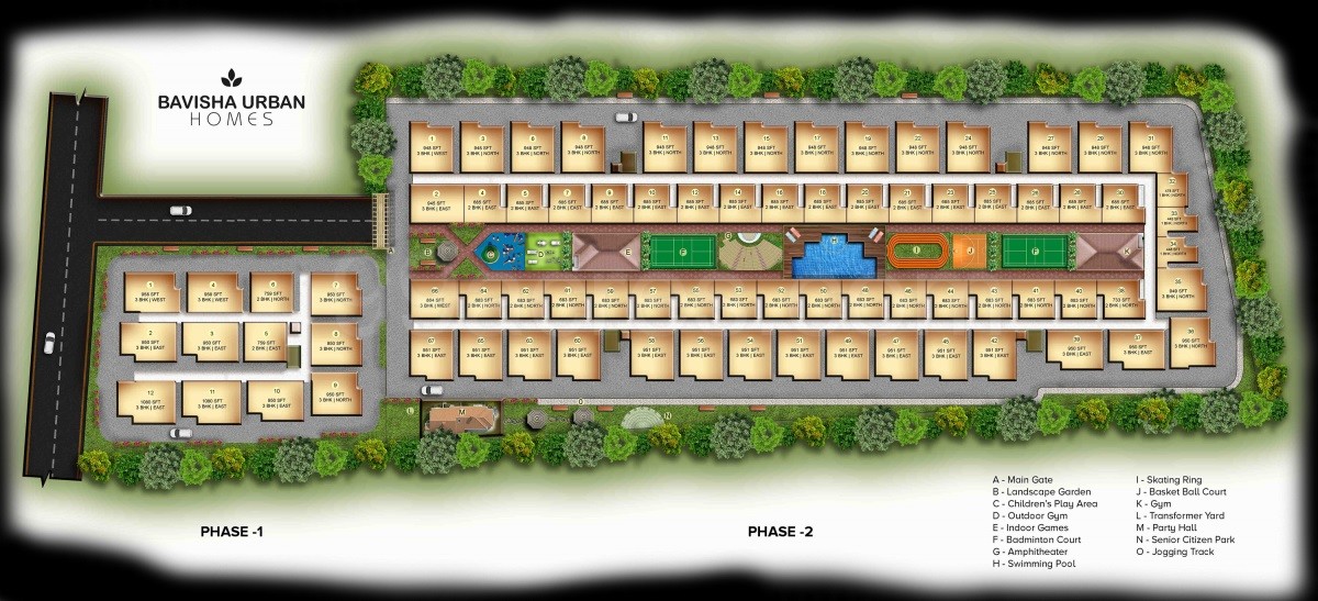 Bavisha Homes Bavisha Urban Homes Floor Plan Sree Narayana Nagar