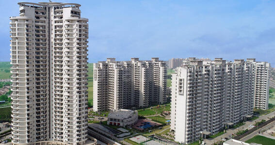 Bestech Park View Grand Spa Aerial View