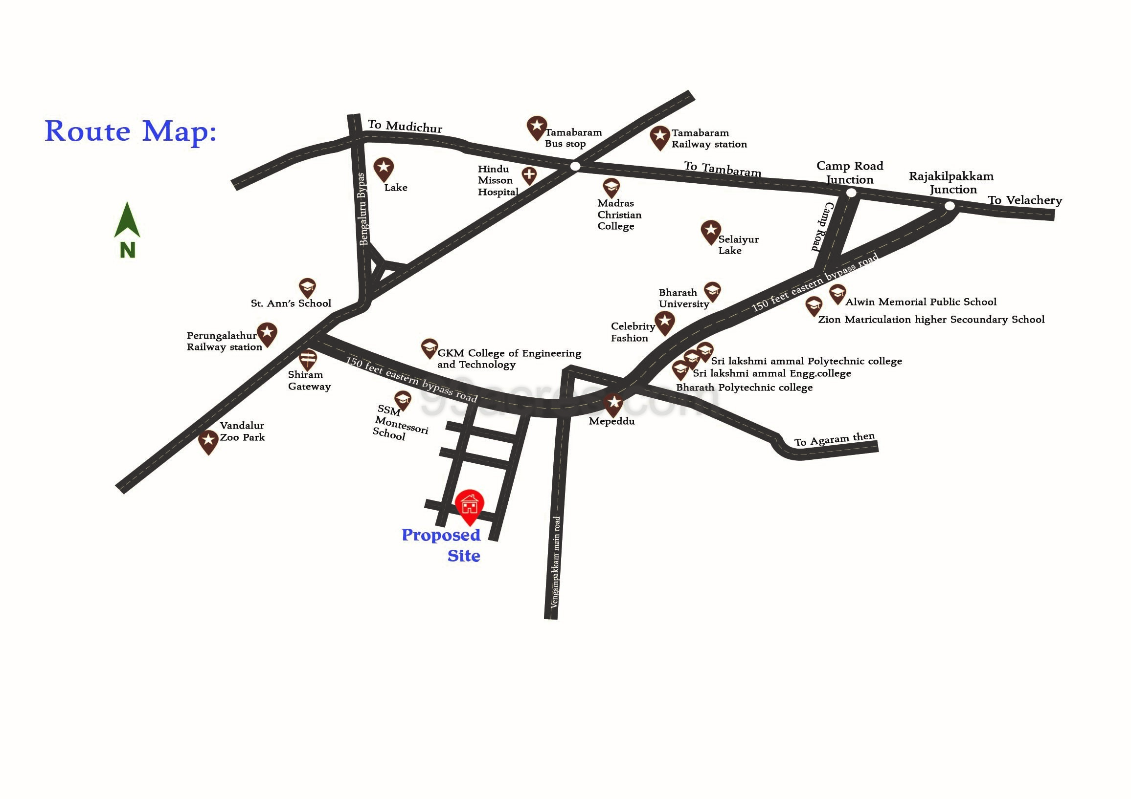 Bhagavathy Subramani Enclave Chennai East Tambaram Price List 
