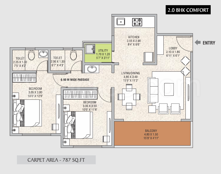 Bharat Developers Pune Bharat The Province Floor Plan Punawale Pune