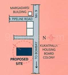 Bhavya Constructions Bhavyas Padmavathi Plaza Map - KPHB, Kukatpally ...