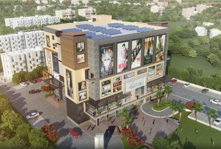 Urban Square Galleria Aerial View