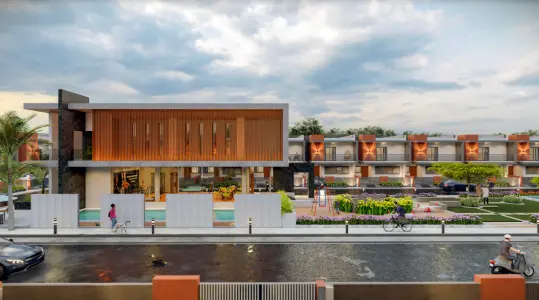 Blue bird ABS courtyard Villas