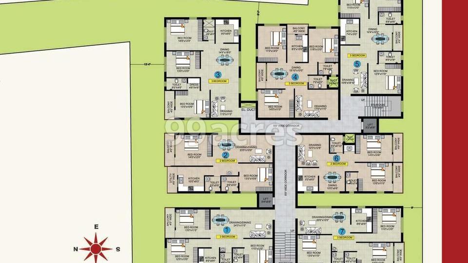 Brahmani Heights Rourkela, Udit Nagar Resale Price List, Brochure ...