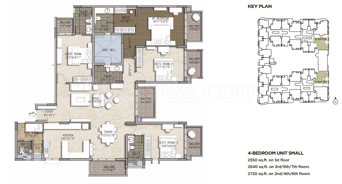 Brigade Group Brigade Mountain View Floor Plan Ramachandra