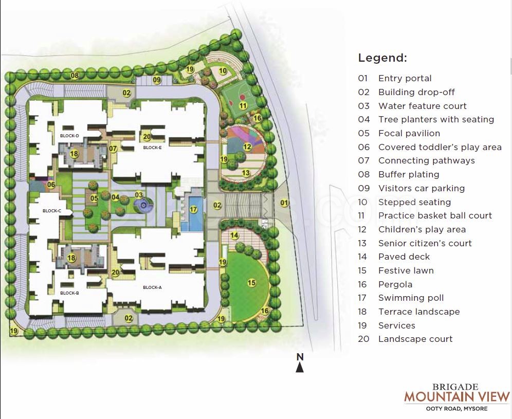 Brigade Group Brigade Mountain View Floor Plan Ramachandra