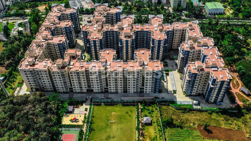 Brigade Meadows Plumeria Lifestyle Aerial View