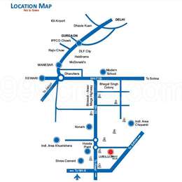 Capital Builders Capital Gateway Map - Alwar Bypass Road, Bhiwadi ...