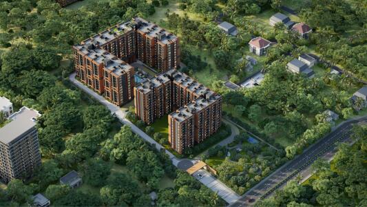 Casagrand Estoria Aerial View