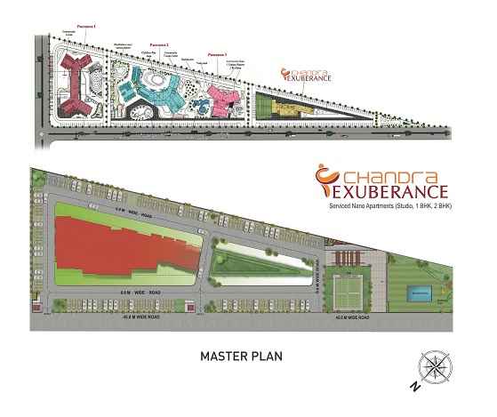 Chandra Layout Map Chandra Exuberance Golf City, Lucknow Resale Price List, Brochure ...