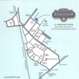 Chheda Group Chheda Rameshwar Tower Map - Mira Road East, Mira