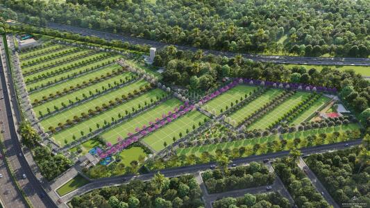 Sattva Kaveri Siri Aerial View