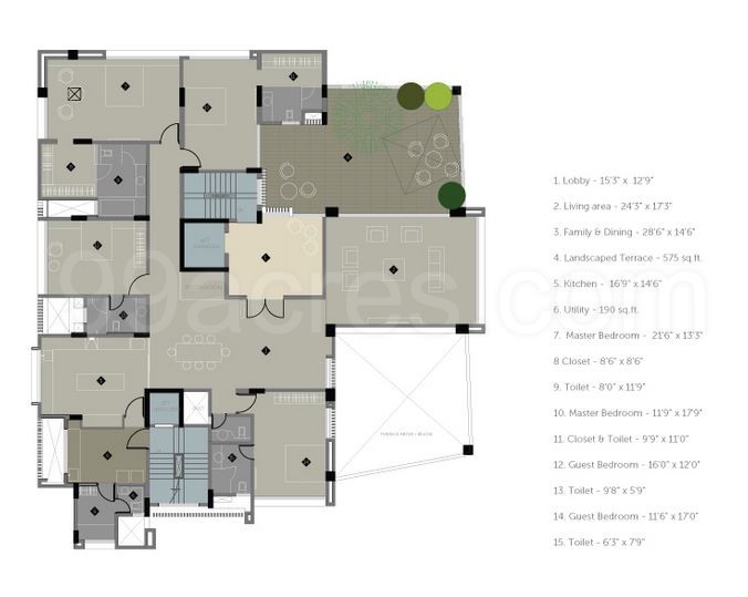 Chordia Group And Solitaire Homes Solitaire 8 Floor Plan Bhosale