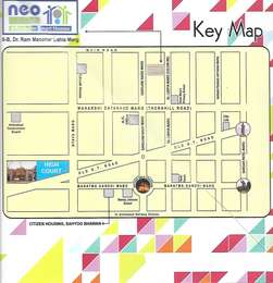 Civil Lines Allahabad Map Citizen Housing Citizen Neo Heights Map - Civil Lines, Allahabad Location  Map