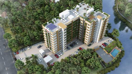 Confident Fantasy Aerial View