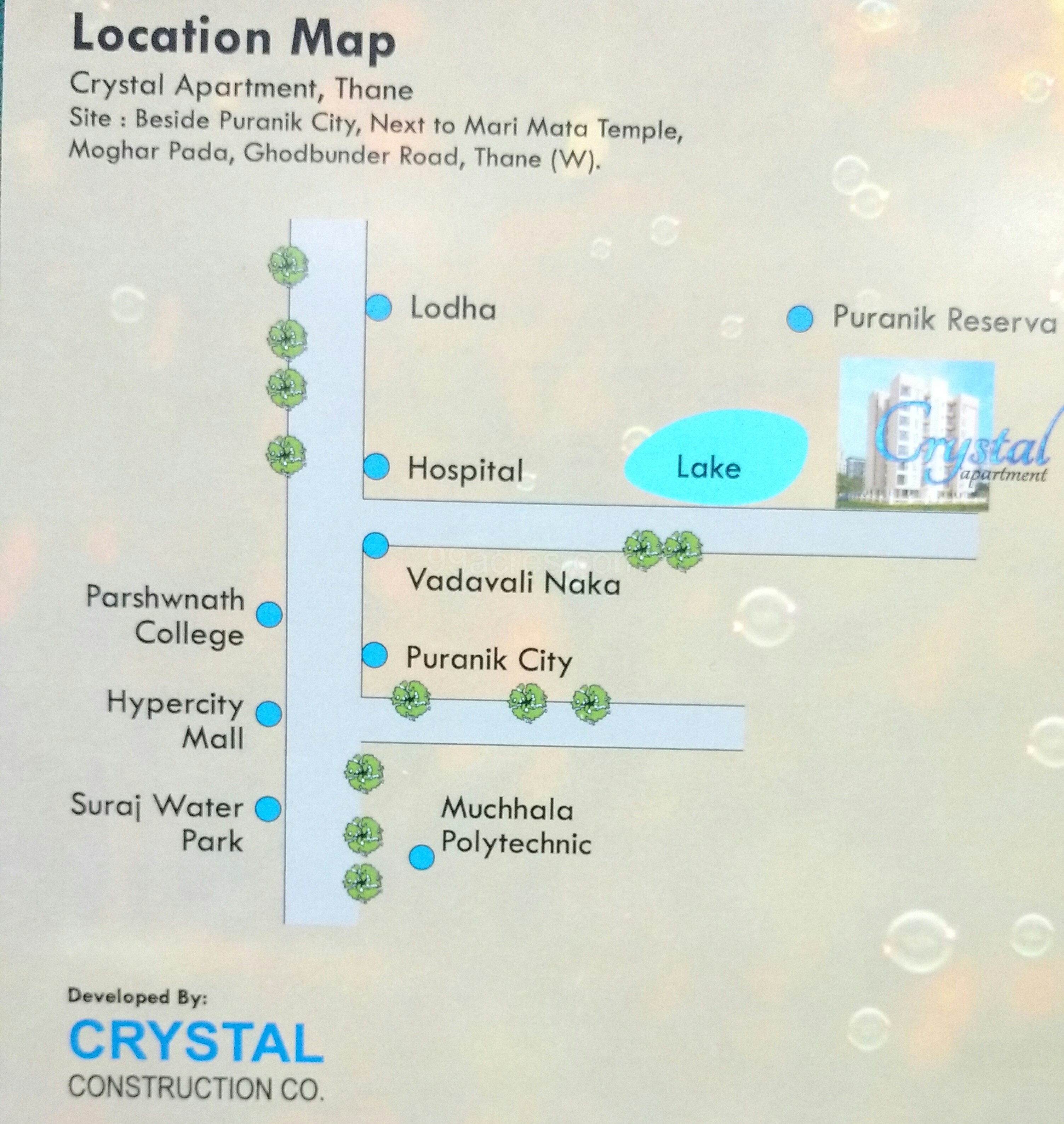 Crystal Apartment Mumbai Thane, Ghodbunder Road Resale Price List