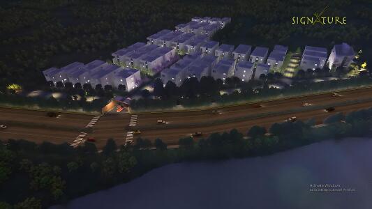 Dev Signature Villas Aerial View