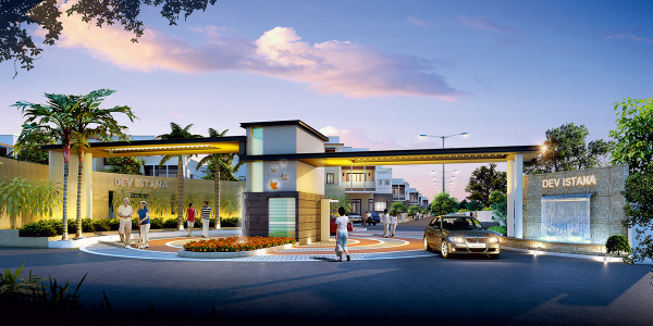 Dev Istana Homes Entrance