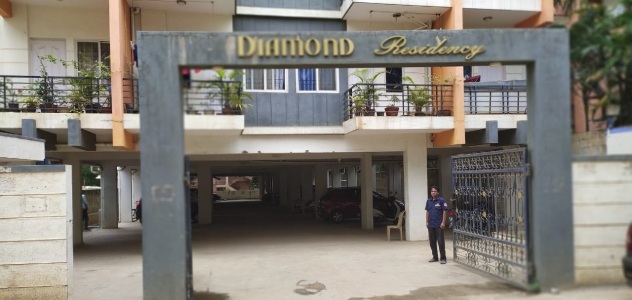 Diamond Residency Entrance