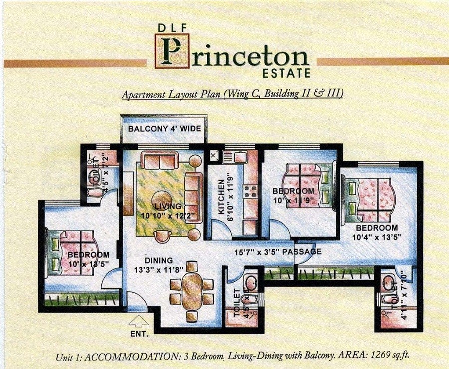 Dlf Builders Princeton Estate Floor Plan Dlf Builders Princeton Estate Floor Plan City Phase 5 Gurgaon