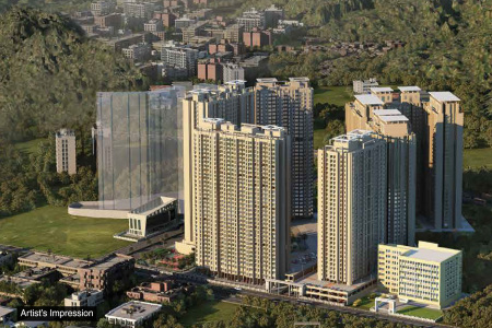 Dosti Planet North Aerial View