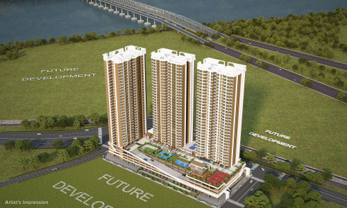 Dosti Tulip Aerial View