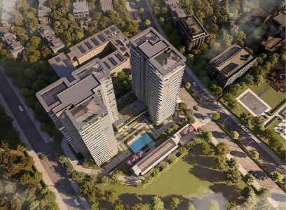 Eldeco Camelot Aerial View