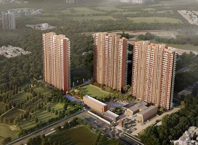 Eldeco Fairway Reserve Aerial View