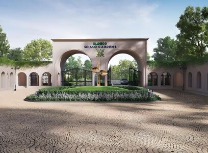 Eldeco Solano Gardens Entrance