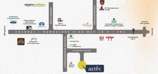 Elephantine Enterprises Elephantine Aztec Map - Thirumazhisai, Chennai ...