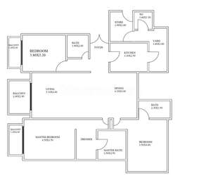 3 BHK Apartment / Flat for sale in Emaar Mgf Commonwealth Games Village ...