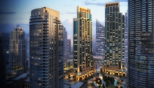 Emaar Act One Act Two Elevation