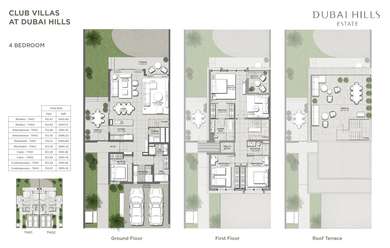 Emaar Properties And Meraas Holding Club Villas Floor Plan Club