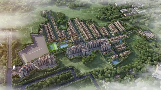 TVS Emerald Udyana Aerial View