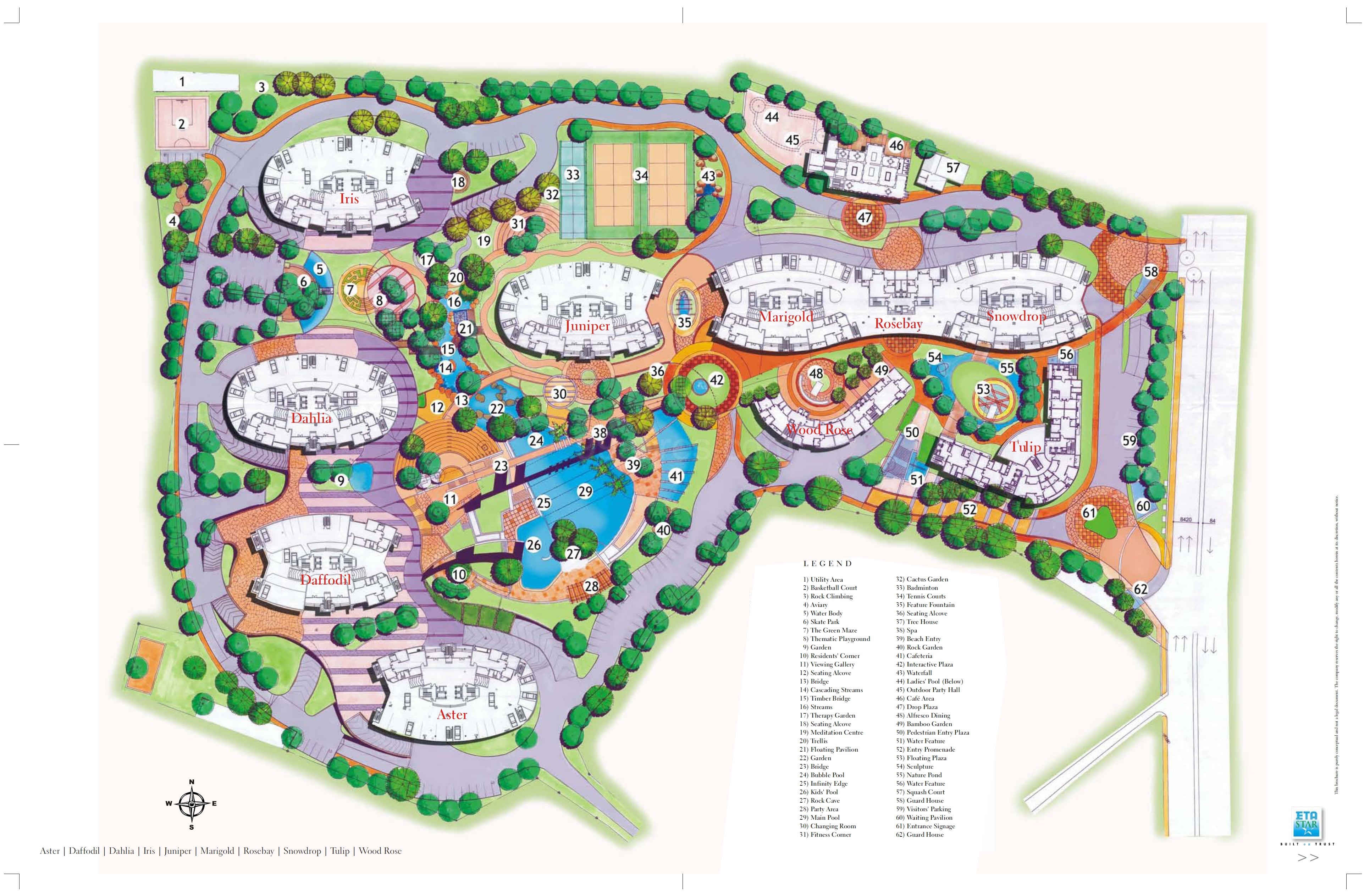Eta Star Builders Eta The Gardens Floor Plan Keshava Nagar