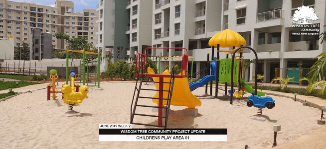 Wisdomtree Community 2 BHK / Bedroom Apartment / Flat for rent in Expat The Wisdom Tree ...