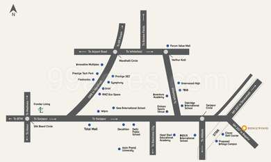 Frontier Living Frontier Ridgewood Map - Sarjapur, Bangalore East ...