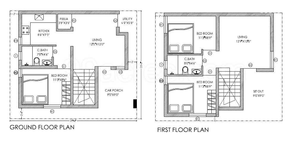 G9 Projects Spacious Floor Plan Dattagalli Mysore G9 Spacious Floor Plans