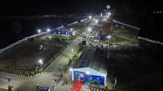 G Square Vaigai Crest Site View