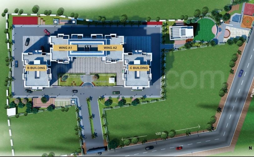 Ganesh Developers Ganesh Graceland Floor Plan Ambegaon Pune
