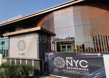 Gaur NYC Residences Entrance