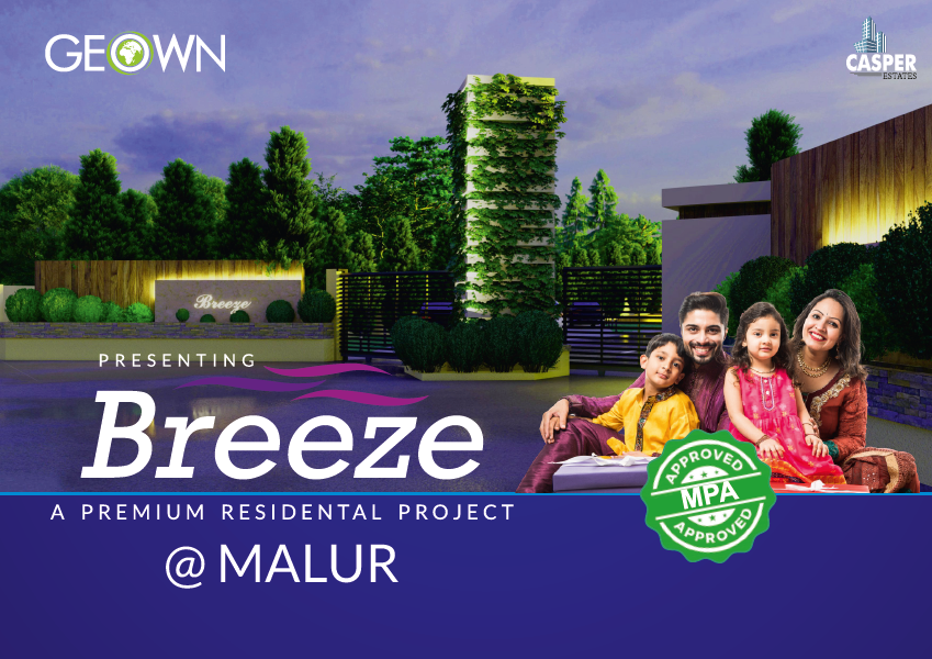 Geown Breeze Malur, Kolar Resale Price List, Brochure, Floor Plan, Location Map & Reviews